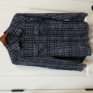 Rock & Republic plaid shirt sz M